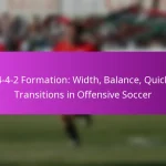 Diamond Formation: Midfield dominance, Positional play, Attacking depth in Offensive Football